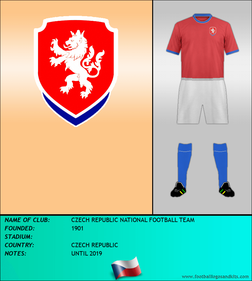 Logo of CZECH REPUBLIC NATIONAL FOOTBALL TEAM